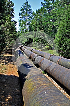 Pipeline Through Nature