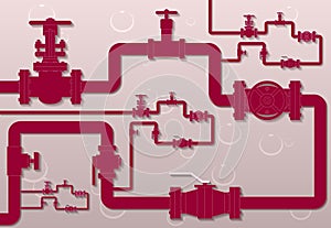 Pipelines with valves