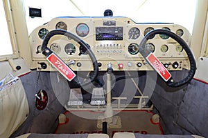 Piper instrument panel