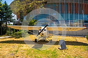 Piper L-18 monoplane in Museum of Turkish Aeronautical Association.