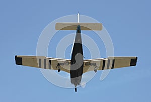 Piper PA28R Arrow on Final Approach