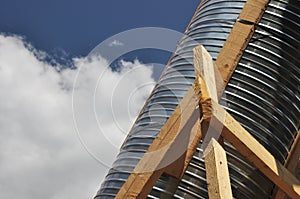 Pipes in a sky, ventilation photo