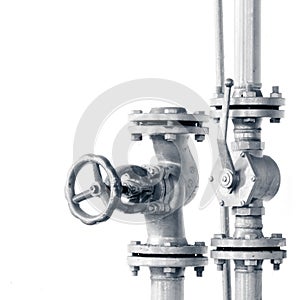 Pipes valve connection