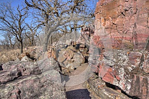 Pipestone National Monument in Southwestern Minnesota