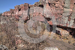 Pipestone National Monument in Southwestern Minnesota