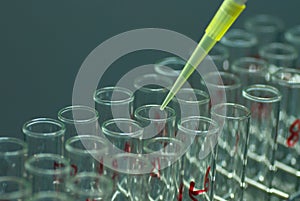 Pipette and Test tubes