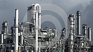 Pipework oil industry factory photo
