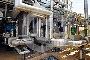 Piping and equipment in combine cycle power plant