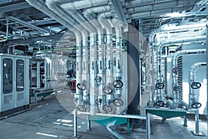 Piping and equipment in combine cycle power plant