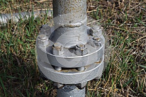 Piping flange.