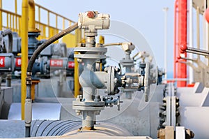 Piping and valves in Petrochemical industry