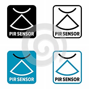 PIR sensor infrared light electronic measuring device information sign