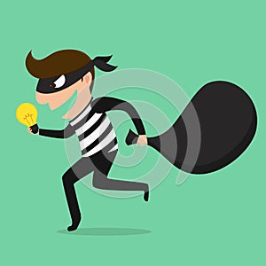 Piracy, Thief stealing idea