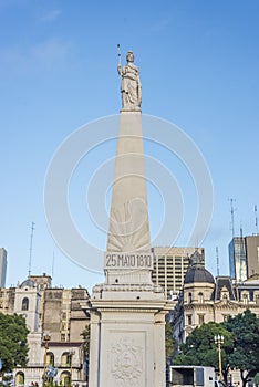 The Piramide de Mayo in Buenos Aires, Argentina. photo