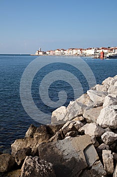 Piran beautiful town in Slovenia