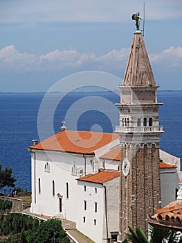 Piran, old town in Slovenia