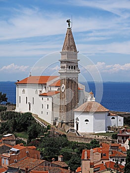 Piran, old town in Slovenia