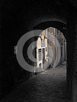 Piran, old town in Slovenia