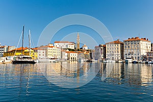 Piran town marina bay view , Slovenia