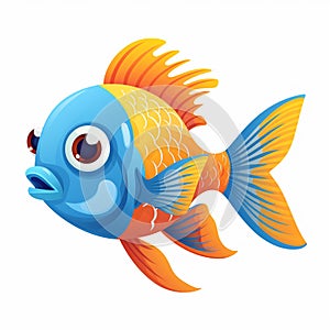 Piranha Fish Swarming in a River