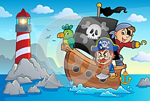 Pirate boat theme 3