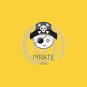 Pirate captain head