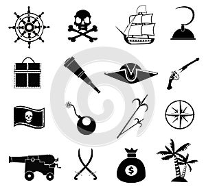 Pirate Icons Set