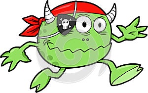 Pirate Monster Vector