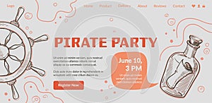 Pirate party, register now register now website