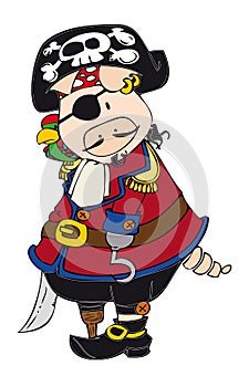 Pirate Pig.