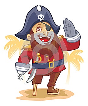 Pirate salute