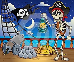Pirate ship deck theme 6