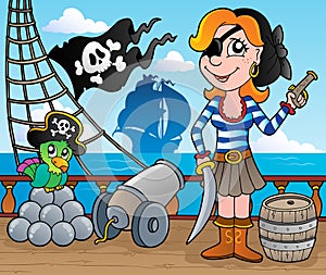 Pirate ship deck theme 8