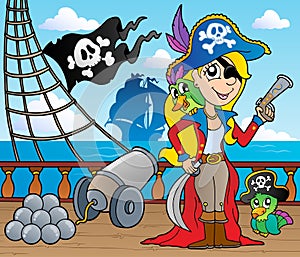 Pirate ship deck theme 9