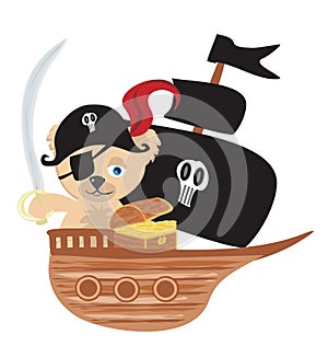 Pirate Teddy bear