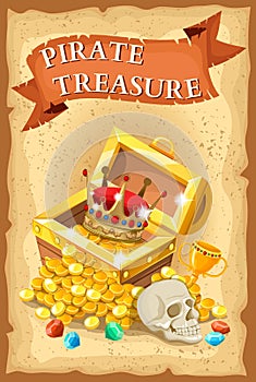 Pirate Treasure Poster