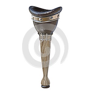 Pirate wooden leg 3D