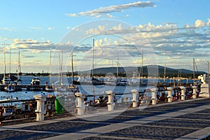 Piriapolis yachting port, uruguay