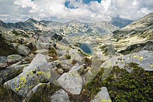Pirin Mountain Landscape seen from hiking trail