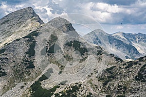 Pirin Mountain Landscape seen from hiking trail