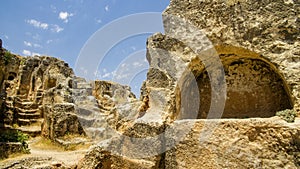 Pirin Ruins. Perre antik kenti, a small town of Commagene Kingdom. Necropolis. Adiyaman. Turkey