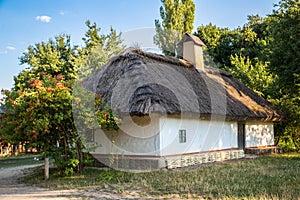 Pirogovo museum in a summer day, Kiev, Ukraine