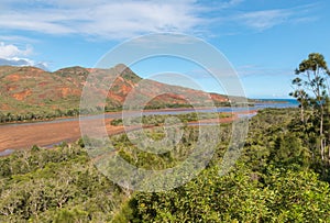 Pirogues River estuary in New Caledonia photo