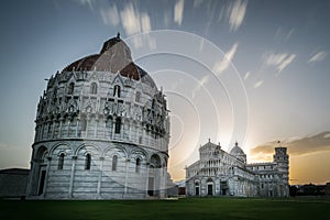 Pisa Baptistry and Cathedral