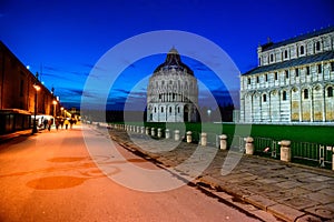 Pisa - Baptistry, Cathedral, Italy