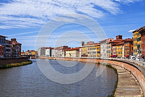 Pisa city street