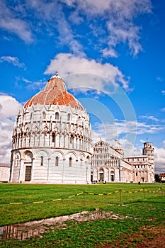 Pisa - Italy: Baptistery, Cathedral, and Leaning Tower