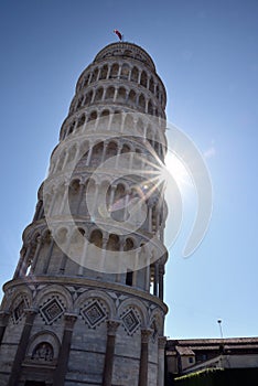 Pisa leaning tower