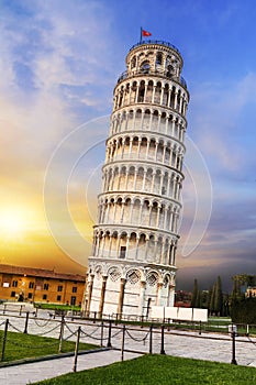 Pisa leaning tower, Italy