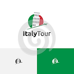 Pisa Leaning Tower Italy Tour Travel Holiday Vacation Agency Logo